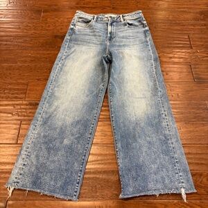 Hidden Los Angeles Jeans Wide Leg Light Wash Size 29 Boho Hippie Y2K